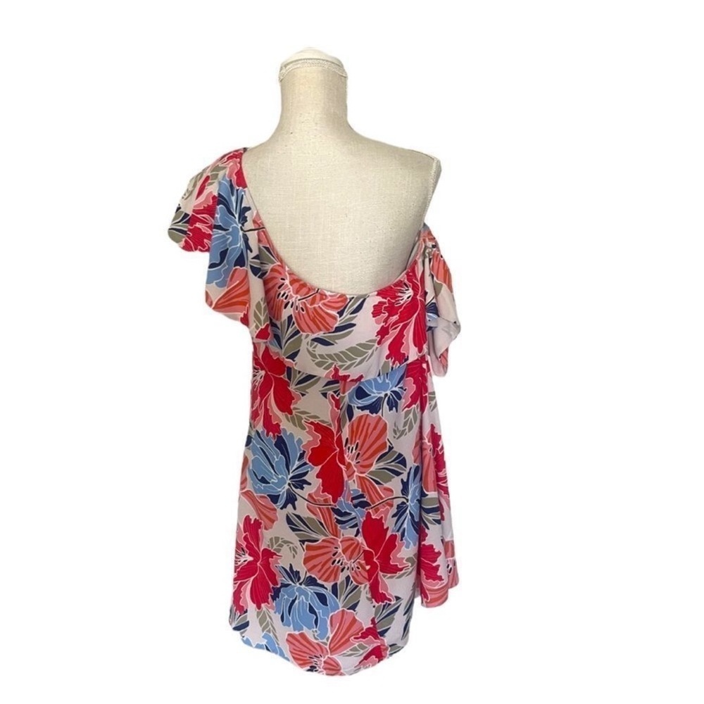 Astr The Label Marisol Floral Ruffle One Shoulder Dress - Picture 8 of 11